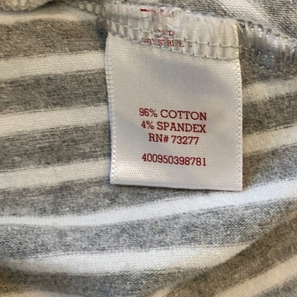 Striped Stretchy Cotton Skater Skirt - Picture 4 of 8